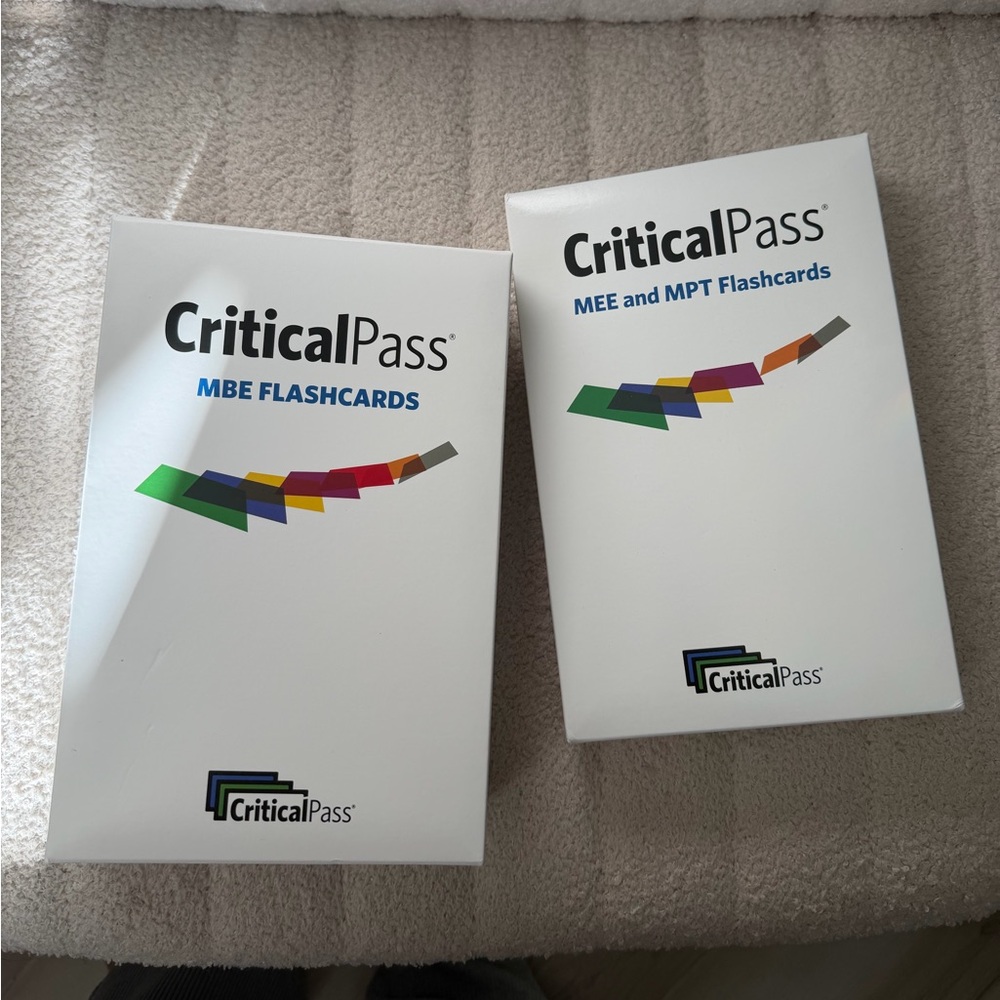 Critical Pass Flashcards MBE MEE & MPT